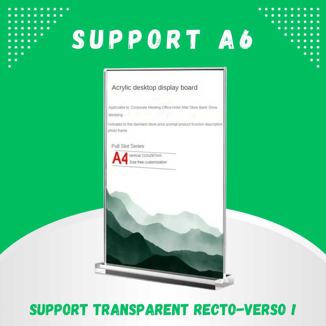 Présentoir A6