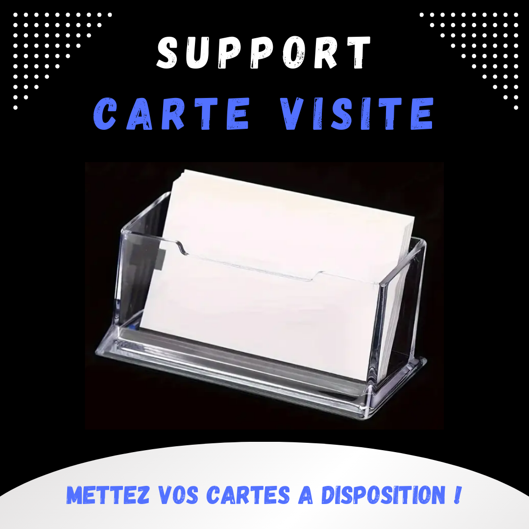 Support carte de visite